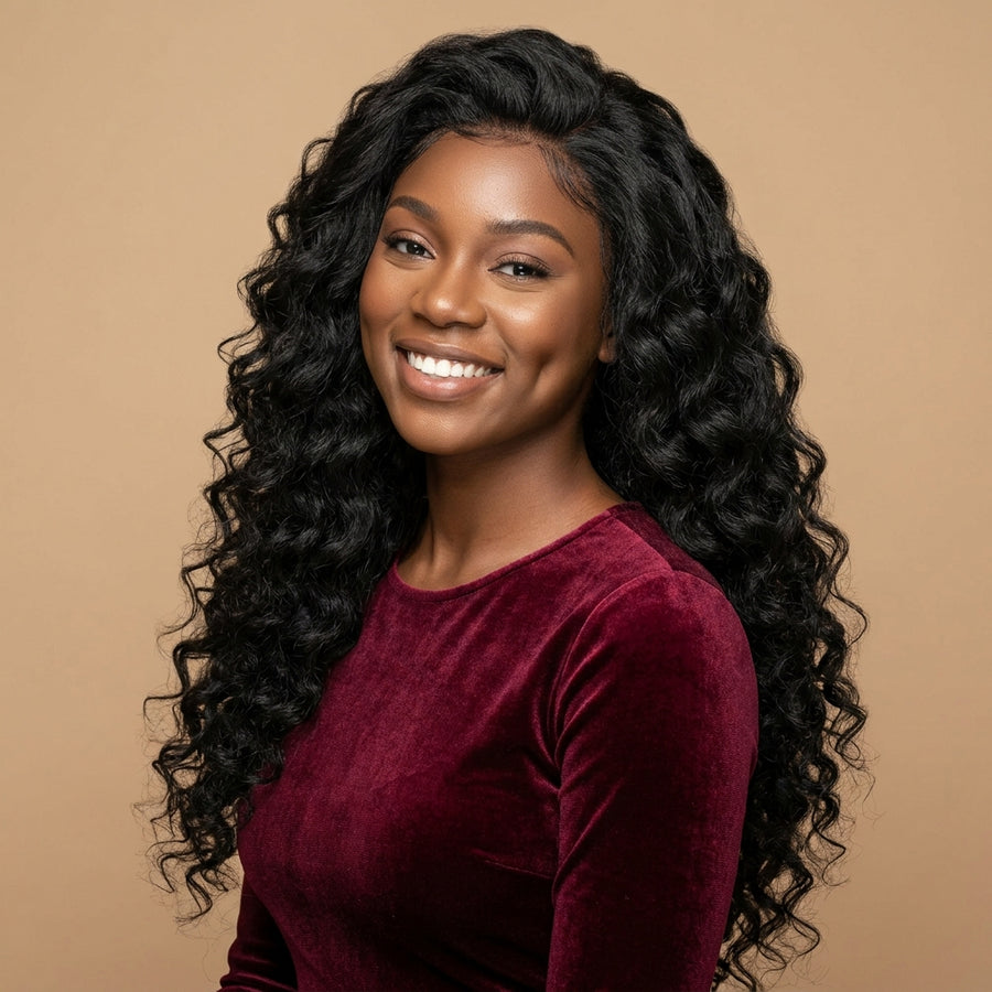 200% Density HD Lace Front Wig – 24"