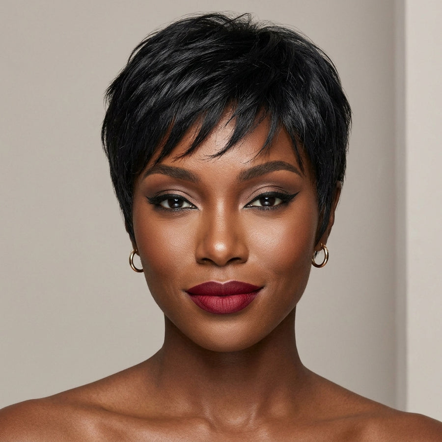 Short Pixie Cut Wig – 10"